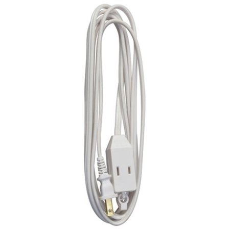 MASTER ELECTRONICS Master Electrician 09412ME 9 ft. White Polarized Cube Tap Extension Cord 765669